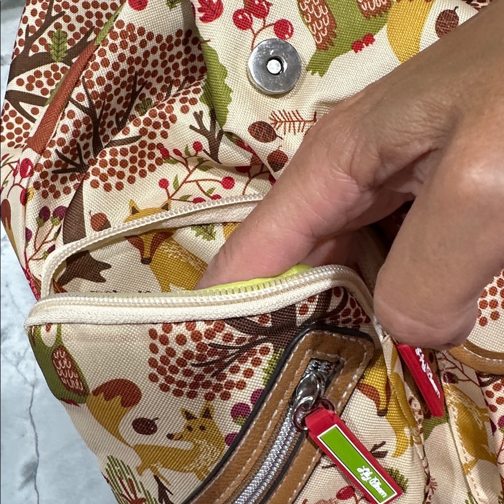 NWT! Lily Bloom Forest Owl Riley Backpack - Picture 12 of 16